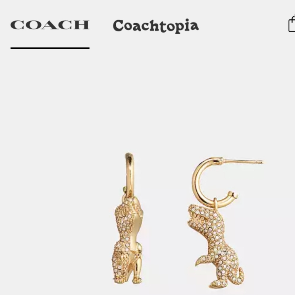 COACH Rexy earrings